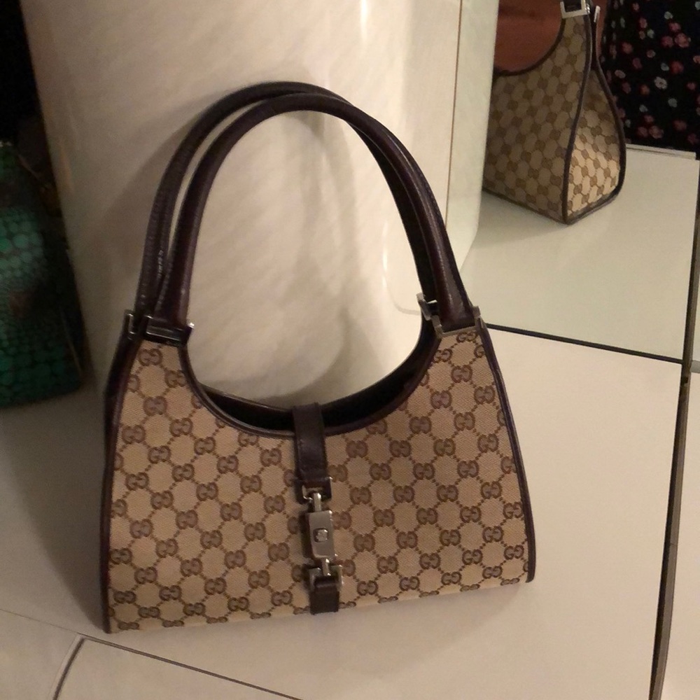 Gucci GG Monogram Small Bardot Bag 💼